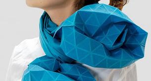 La bufanda origami, moda desde Japón