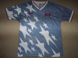 la camiseta con estrellas de la selección de EE UU