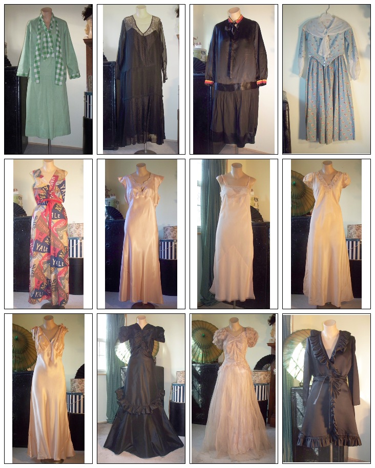Distintos tipos de ropa vintage 