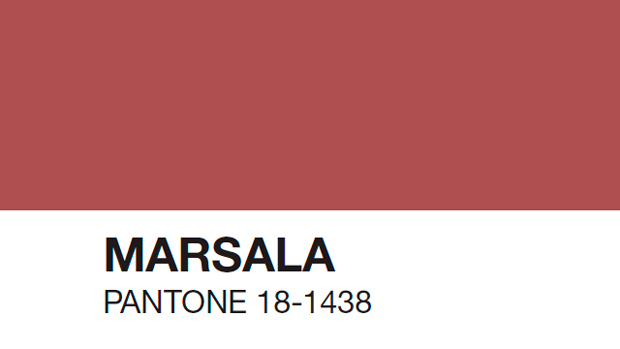 Marsala, color del 2015 según Pantone