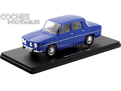 1968 Renault 8 R8 TS Azul Coches Inolvidables 1:24 Editorial Salvat ES02