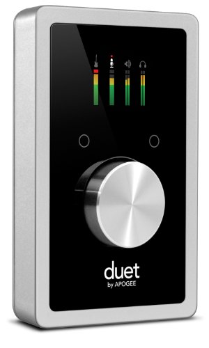 Apogee Duet - amplificadores para audífonos (-106%, 5000 Ohmio, 90 Ohmio, 3.5mm)