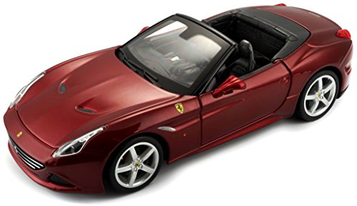 Bburago - 1/24 Ferrari Race & Play California T (descapotable), Color Rojo (18-26011)