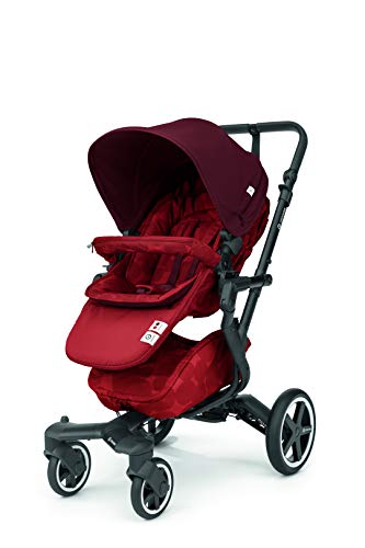 Concord Neo Plus - Silla de paseo plegable y multifuncional, Color Autumn Red