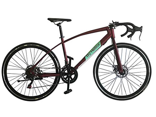 Helliot Bikes Ruzafa 02 Bicicleta de Carretera Urbana, Adultos Unisex, Verde, Talla única