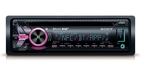 Sony MEX-N6002BD - Receptor de Radio CD (Radio Digital Dab, Bluetooth, LCD, reproducción de FLAC, Ecualizador gráfico de 10 Bandas, Extra Bass, Control por Voz, NFC, Dynamic Reality Amp 2)