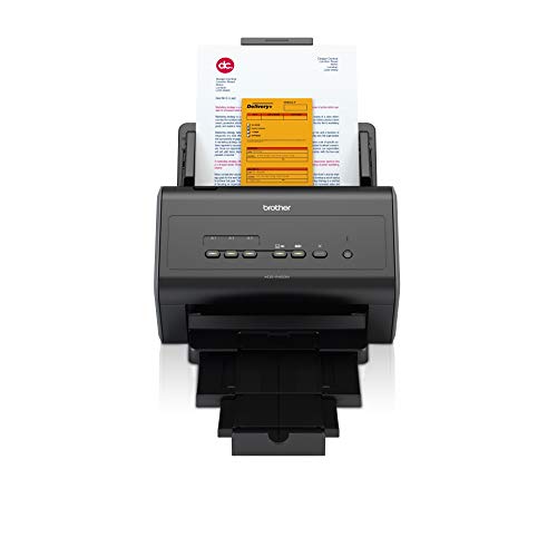 Brother ADS2400N - Escáner departamental de Alta Velocidad (Doble Cara automático, con Tarjeta de Red Cableada)
