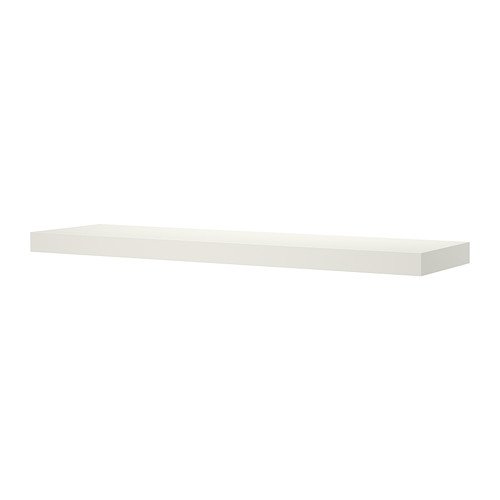 Ikea Falta - Estantería de Pared, Blanco - 110x26 cm