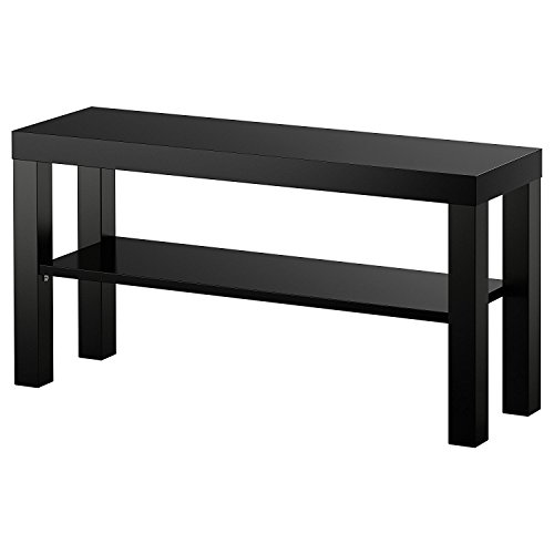 IKEA LACK Mesa auxiliar mueble TV negro