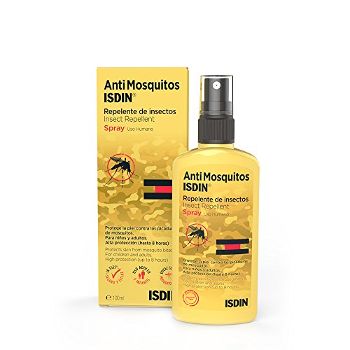 ISDIN Spray Repelente DE Insectos Anti Mosquitos - 100 ml.