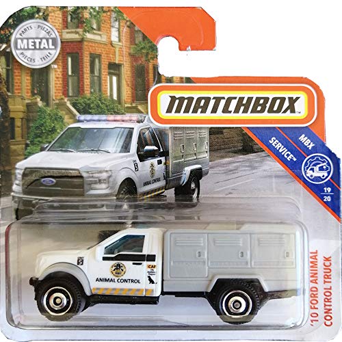 Matchbox Ford Animal Control Truck Mbx Service 19-20 2019
