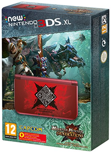 New Nintendo 3DS - Consola XL, Monster Hunter Generations Preinstalado - Edición Limitada