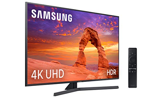 Samsung 50RU7405 serie RU7400 2019 - Smart TV de 50" con Resolución 4K UHD, Ultra Dimming, HDR (HDR10+), Procesador 4K, One Remote Control, Apple TV y compatible con Alexa