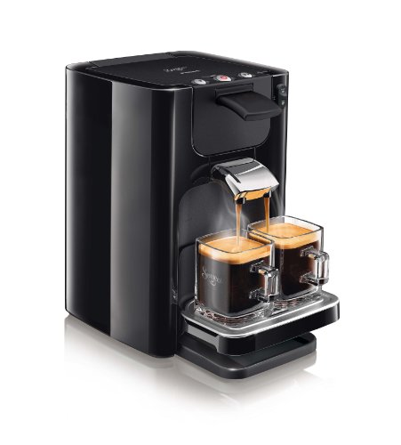 Senseo Quadrante HD7866/61 - Cafetera (Independiente, Máquina de café en cápsulas, 1,2 L, Dosis de café, 1450 W, Negro)