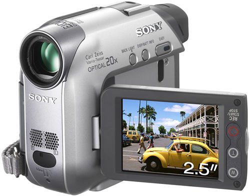Sony Camcorder MiniDV DCR-HC22E 0,8 MP CCD - Videocámara (0,8 MP, CCD, 25,4/6 mm (1/6"), 20x, 800x, 2,3-46 mm)