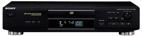 Sony CDP-XE220/B - Reproductor de CD, color negro