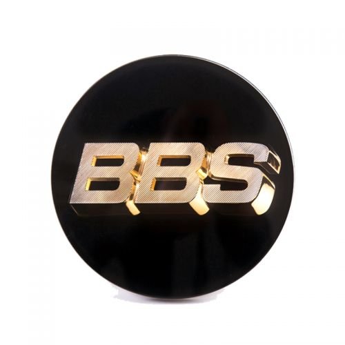 BBS Símbolo Scheibe 3d Forged Line 70,6 mm nabenabdeckung Negro/Oro sin anillo de retención)