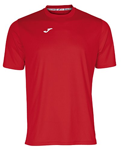 Joma Combi Camiseta Manga Corta, Hombre, Rojo, XL