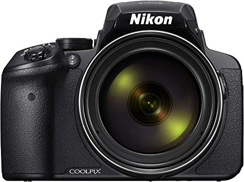 Nikon Coolpix P900 - Cámara compacta de 16 Mp (pantalla de 3", zoom óptico 83x, estabilizador óptico, grabación de vídeo Full HD), negro