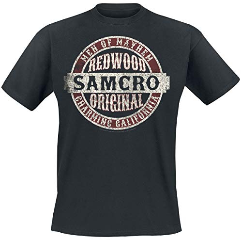 Sons Of Anarchy Samcro Original Camiseta Negro L