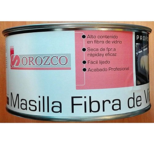 Suministros Orozco, s.l. Masilla Fibra de Vidrio 1,7 kg. + Bote secante