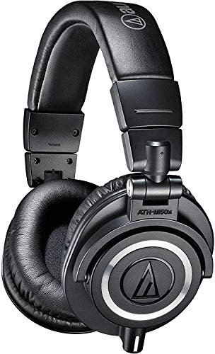 Audio Technica ATH-M50x - Auriculares para DJ, color negro