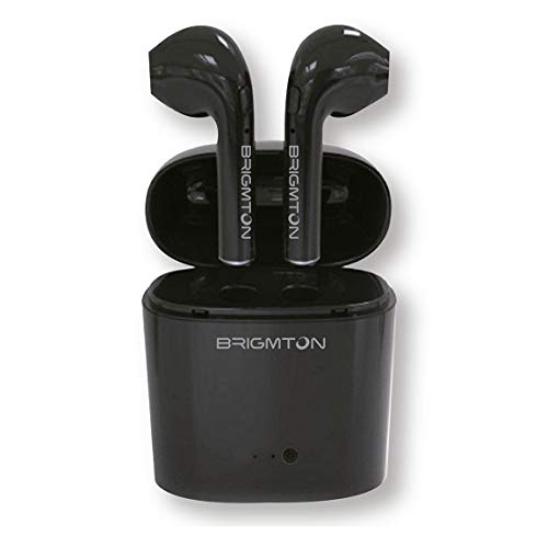 Auriculares BRIGMTON BML-15N Bluetooth Negro Base