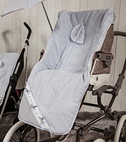 Babyline Bombón - Colchoneta para silla de paseo, color gris