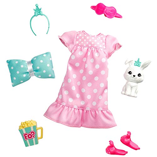 Barbie Mascotas y Princesa con Conejito Pack de Moda y Accesorios (Mattel GML66)