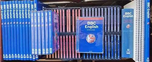 BBC ENGLISH CURSO COMPLETO DE INGLES 12 TOMOS+Diccionario+Video Book+6 DVD+24 cd-Rom+24 CD Audio+Evaluador+3 Cuadernos+3 Plantilas estudio y AUTOEVALUADOR
