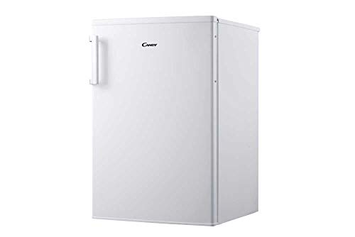 Candy CCTUS 542 WH - Congelador Vertical, Capacidad 82 L, 4 Cajones, silencioso 43 dBA, Tirador inox, Puerta reversible, Clase A+