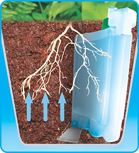 Convertir cualquier maceta de plantas para autorriego. Sistema de riego de vacaciones. ( 2 x Plantpal para maceta de 23 cm)