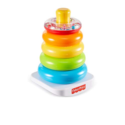 Fisher-Price disney Pirámide balanceante, juguetes bebe 6 meses, multicolor (Mattel FHC92)