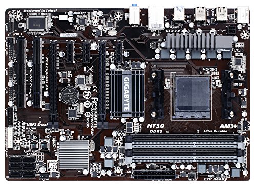 Gigabyte GA970AS3P - Placa base AMD 970/SB950, 4DDR3, 2-CH/HD audio, AM3+/PCI-Ex16/ATX, SATA 6Gb/s/4, USB 3.0