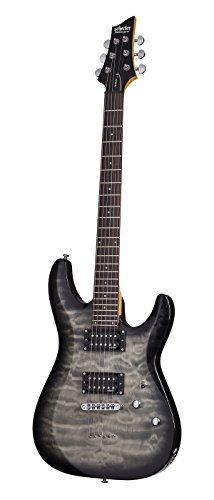 Guitarras eléctricas Schecter C-6 Plus HH Charcoal Burst metal – moderno