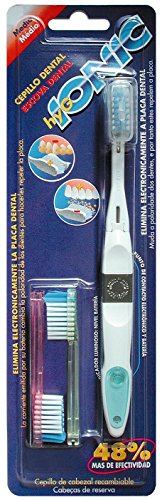 hyg IONIC Cepillo Dental Electrónico Medio con 2 Recambios