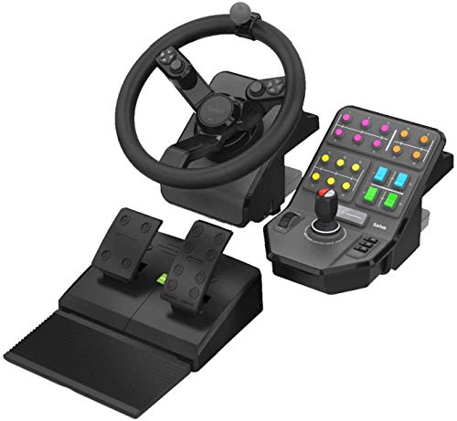 Logitech G Saitek Farm Sim Controller para PC - Sistema de control para simuladores, negro