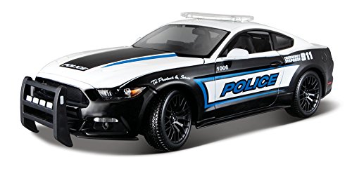 Maisto - Ford Mustang GT Police del año 2015 en Escala 1/18 (36203)