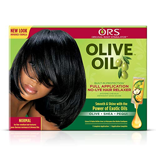 Organic Olive Oil No Lye Relaxer For Normal Hair - 1Kit, by Olive Oil