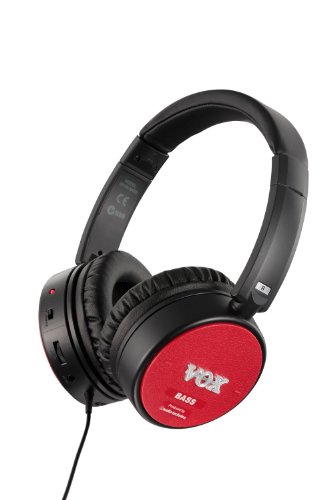 Vox amPhone Bass - Auriculares de diadema cerrados, negro