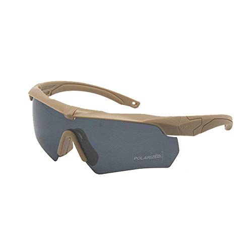 ZoliTime ESS Crossbow Photochromic Ballistic Eyeshields Gafas (Broncearse, 3 Lentes)