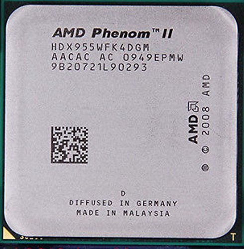 AMD Phenom II X4 955 – 3,2 GHz Quad-Core CPU procesador hdx955wfk4dgm Socket AM3 95 W