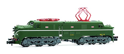 ARNOLD- Diesel 277.048 RENFE Locomotora Eléctrica, 126mm, Color Verde y Plata (Hornby HN2343)