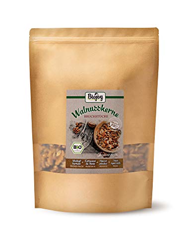 Biojoy Nueces peladas orgánico, pedazos - Juglans regia (1 kg)