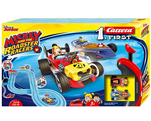 Carrera- First Mickey and the Roadster Racers 2.9m 20063030 Circuito de Coches - a partir de 3 años