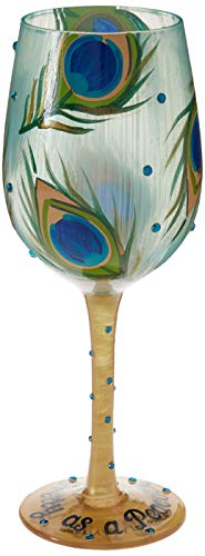 Copa de Vino de Lolita «Pretty as a Peacock» (Preciosa como un Pavo Real)