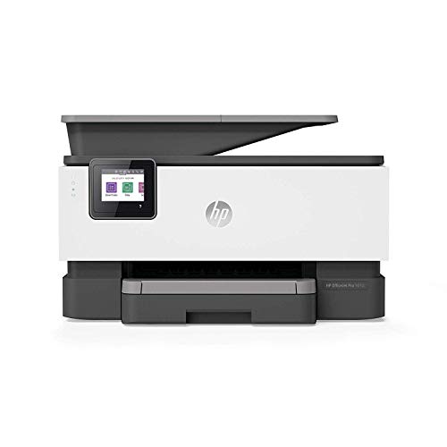 HP OfficeJet Pro 9010 - Impresora multifunción (imprime, copia, escanea, fax, Pantalla táctil en color, Memoria 512 MB, impresión y escaneado a doble cara, Wi-Fi), color basalt