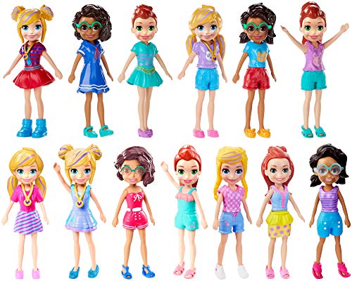 Mattel - Polly Pocket y sus amigas, surtido muñecas con accesorios ( FWY19)