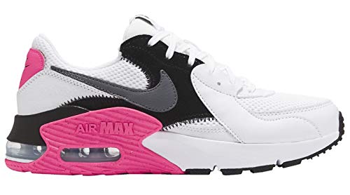 Nike Wmns Air MAX Excee, Zapatillas para Correr para Mujer, White/Cool Grey-Black-Hyper Pink, 39 EU