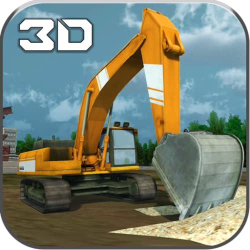 Pesada excavadora simulador arena